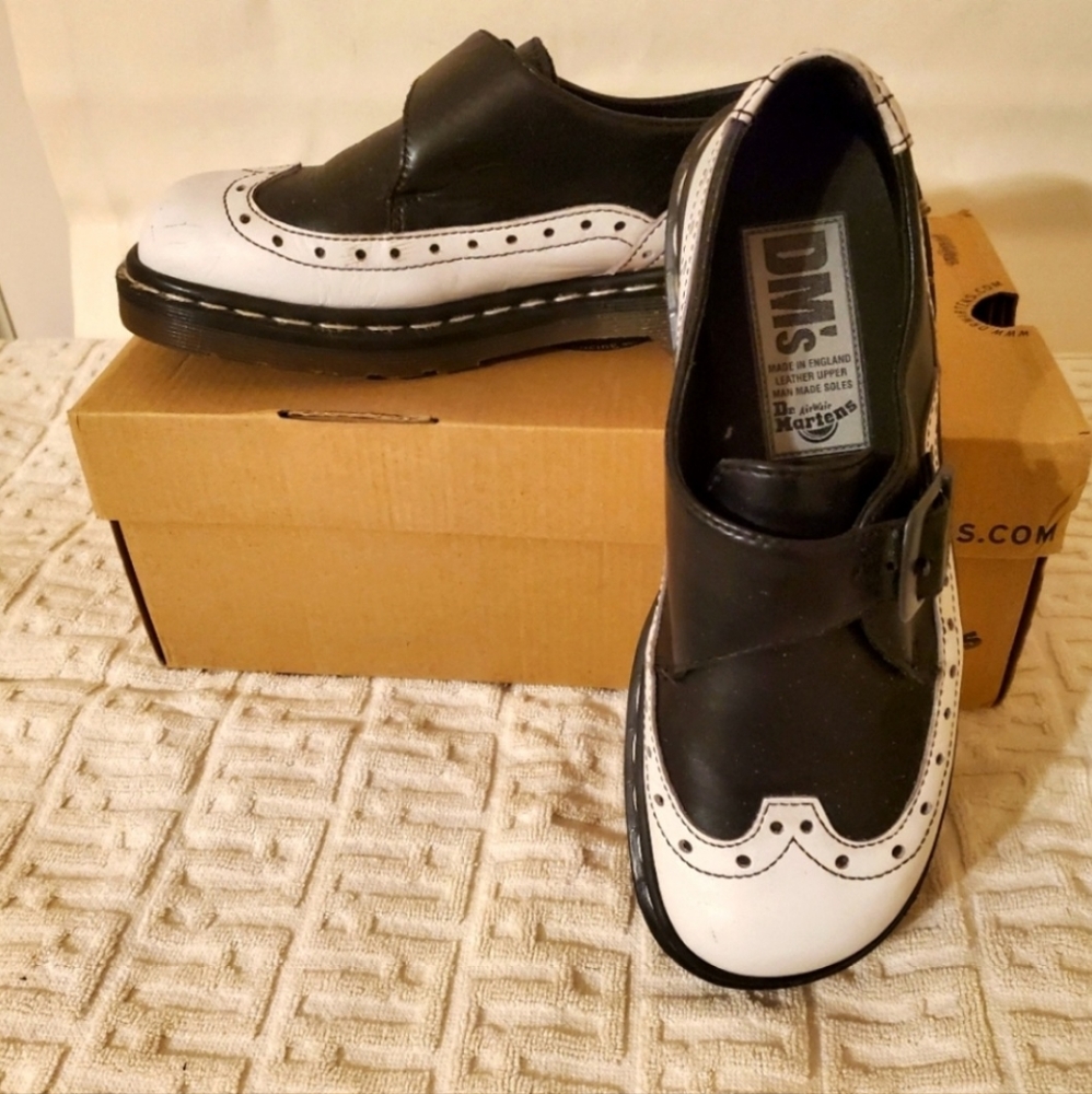 Vintage UK6 US8 Monk Strap Brogue